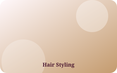 Blow Dry / Hair Styling